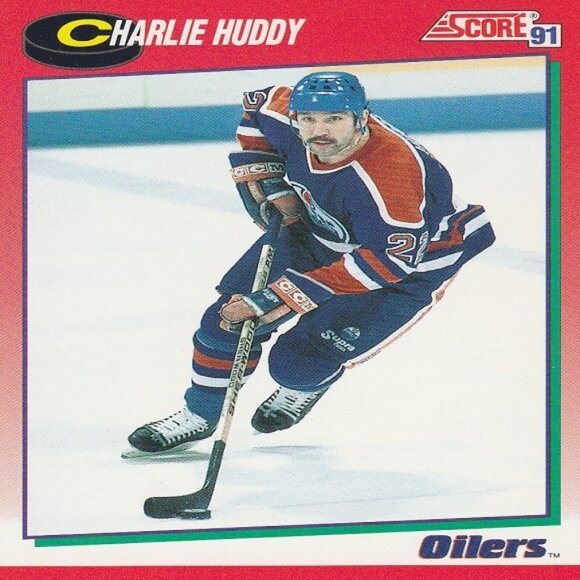 Charlie Huddy - 1991 Score Card - Picture 1 of 2